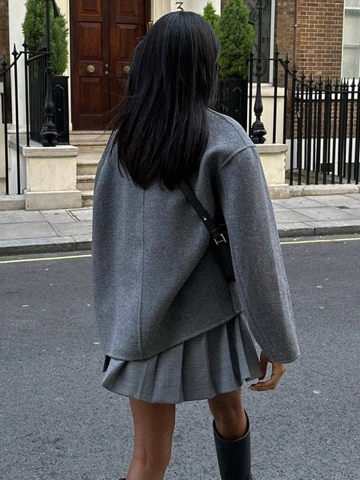 Sophia Cozy Oversized Wool Jacket