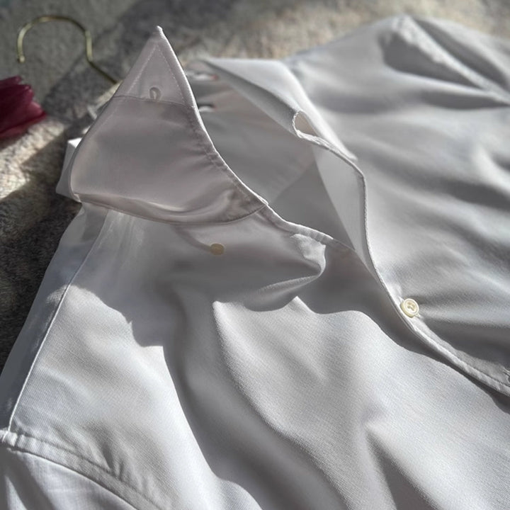 CHEMISE ATHLÉTIQUE ITALIENNE POUR HOMME EN BAMBOU