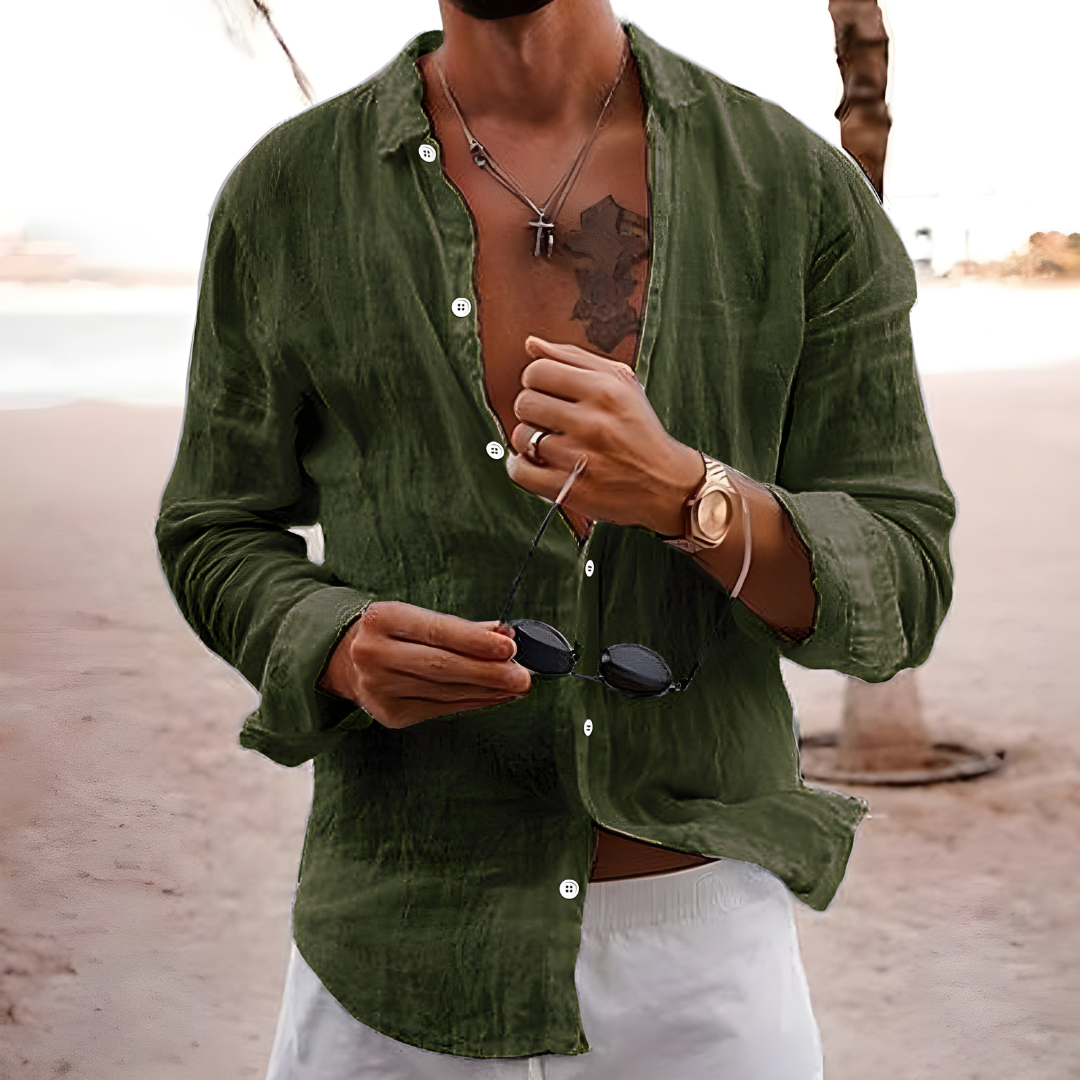 CHEMISE D'ÉTÉ EN COTON NATUREL