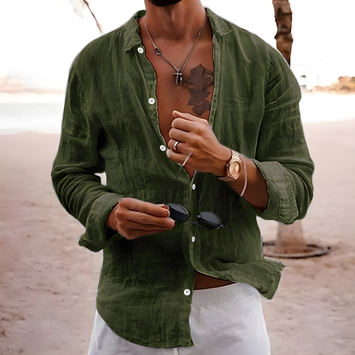 CHEMISE D'ÉTÉ EN COTON NATUREL