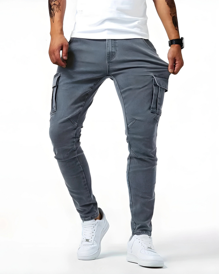 PANTALON CARGO STRETCH POUR HOMMES
