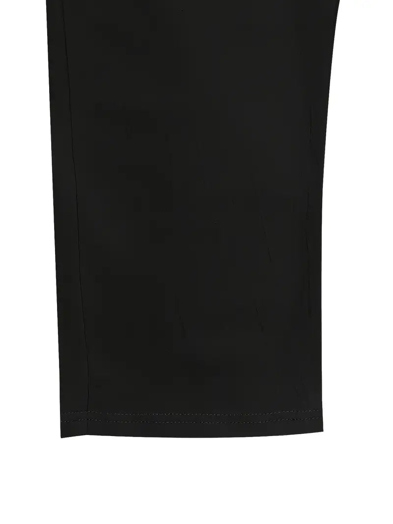 PANTALONS LARGES EN LIN AVEC CORDON