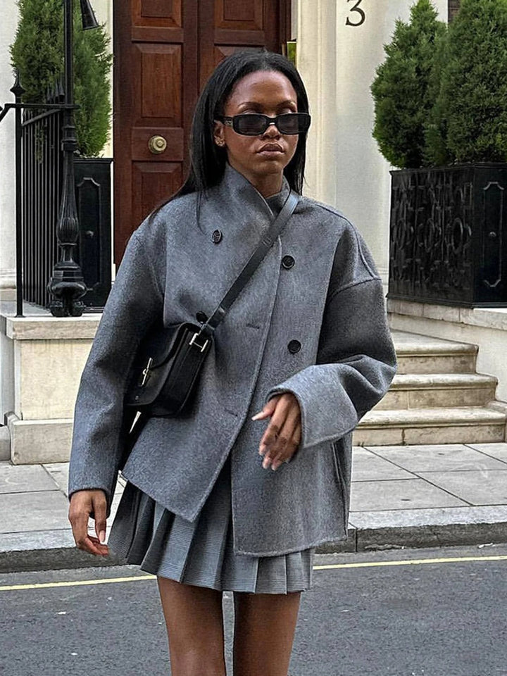 Sophia Cozy Oversized Wool Jacket