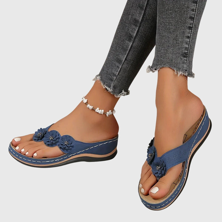 Asha - Tongs Orthopédiques Élégantes