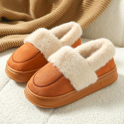 Lucinida - Chaussons pelucheux confortables et élégants pour dames