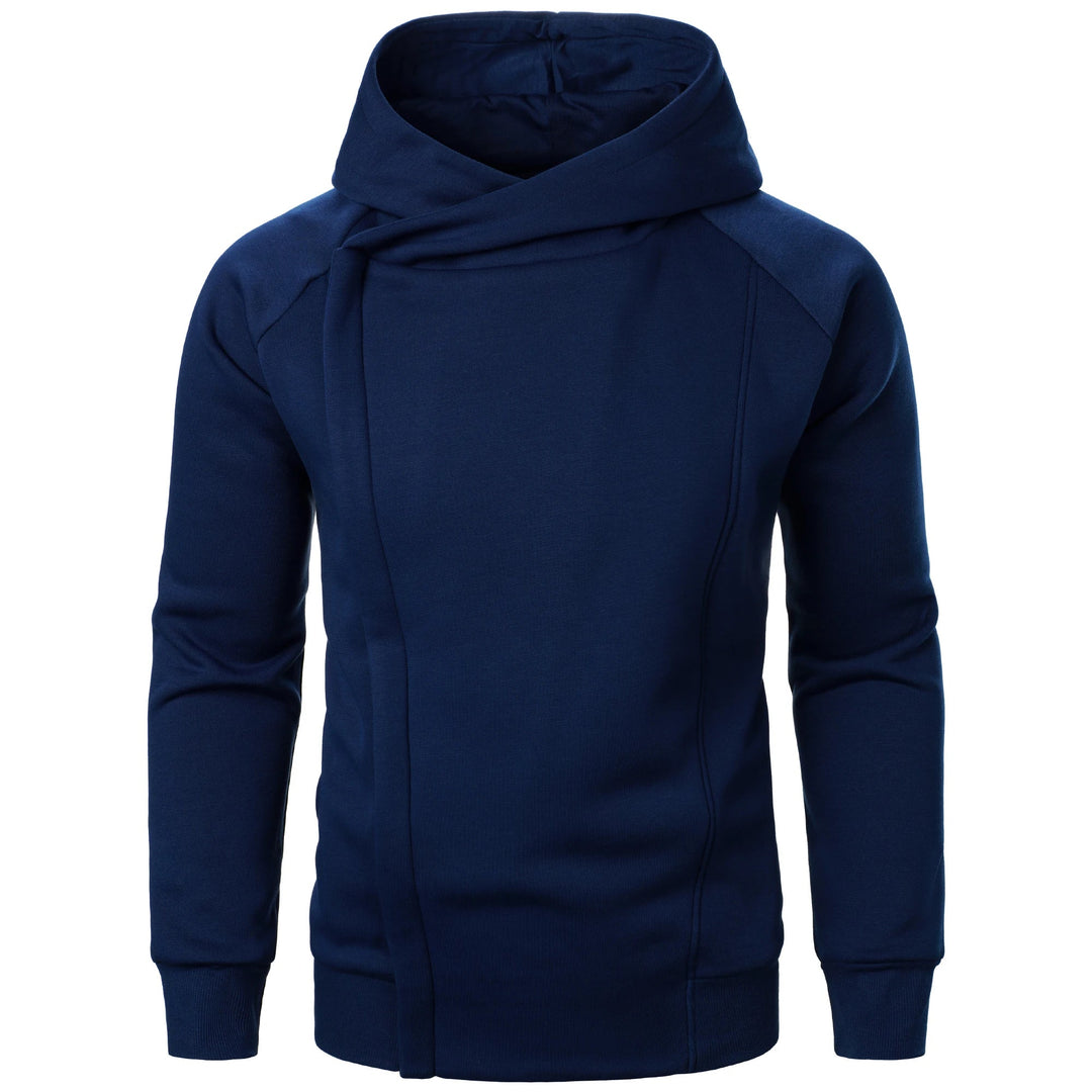 SWEAT À CAPUCHE ZIPPÉ CROISÉ POUR HOMME