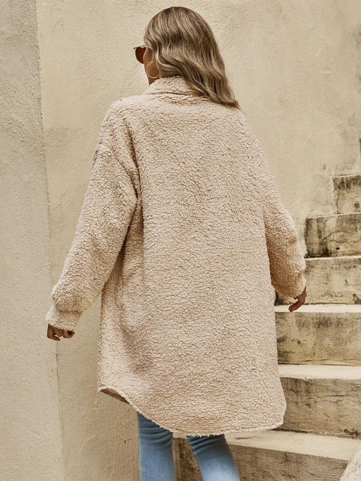 Mireille | Veste Sherpa douillette
