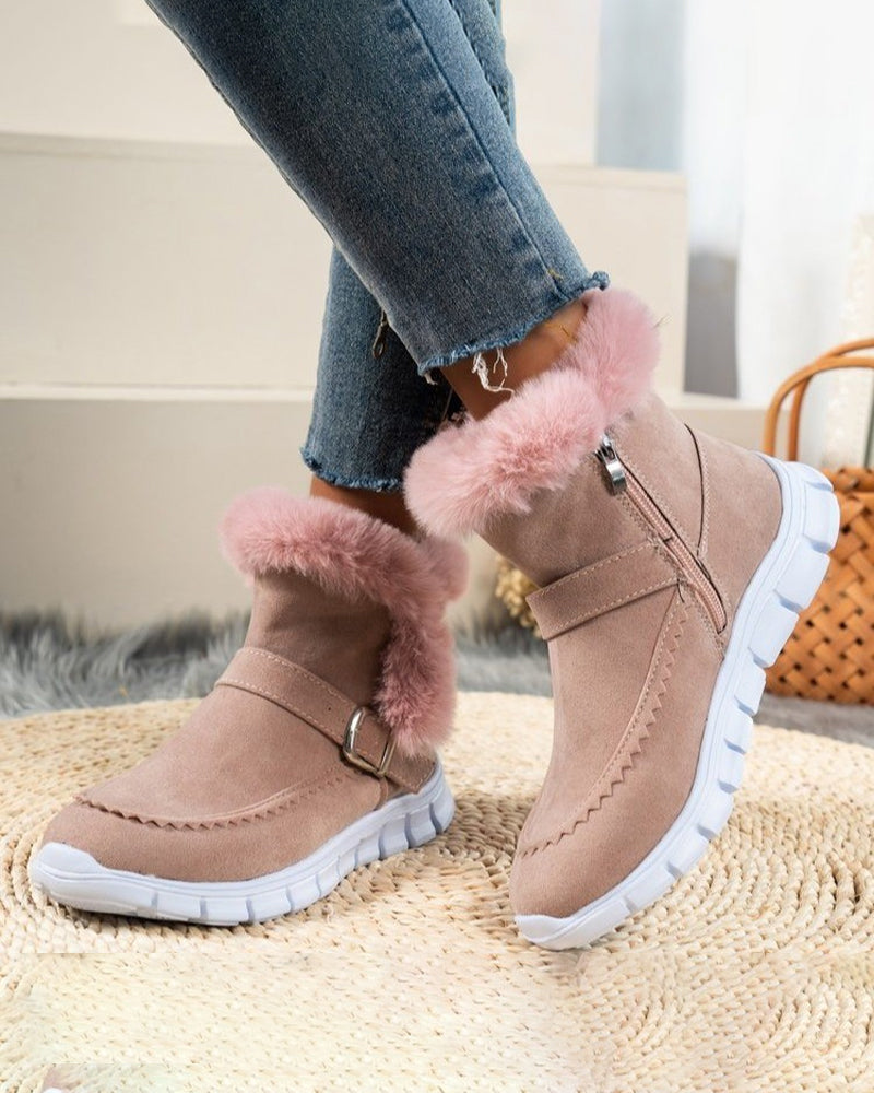 Bottes de neige isolées ultra-confortables