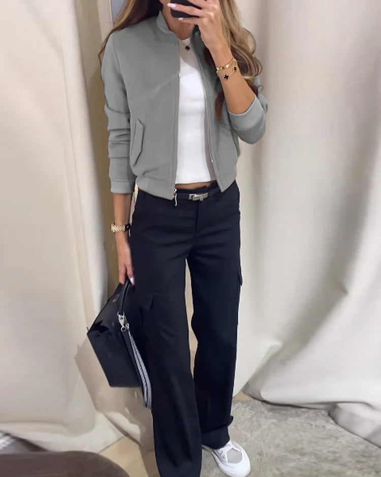 Ensemble deux pièces avec une dentelle simple