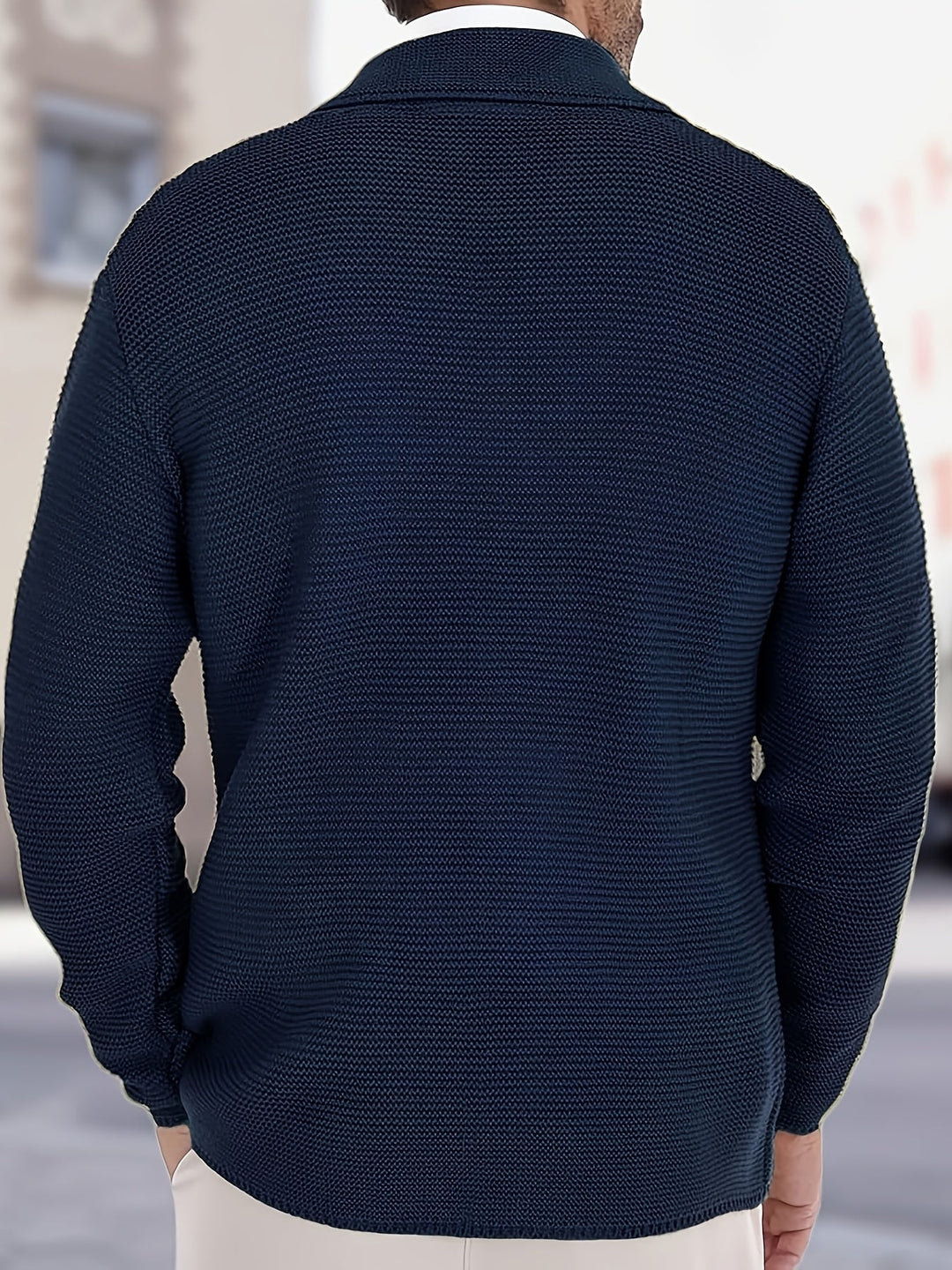 CARDIGAN ÉLÉGANT EN LAINE POUR HOMME