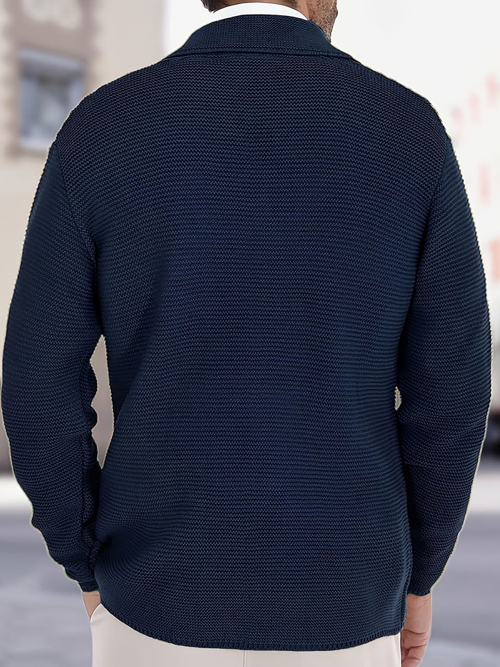 CARDIGAN ÉLÉGANT EN LAINE POUR HOMME