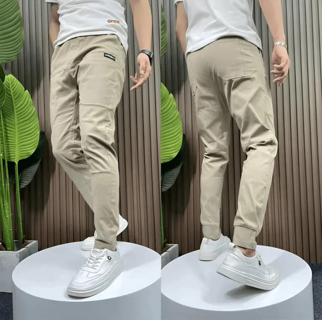 PANTALON CARGO ÉLASTIQUE POUR HOMME PREMIUM