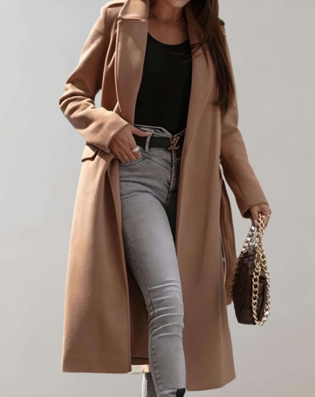 Clauddine - Manteau long chic pour femmes pour un look élégant