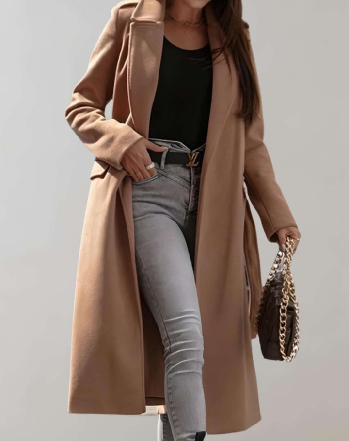 Clauddine - Manteau long chic pour femmes pour un look élégant