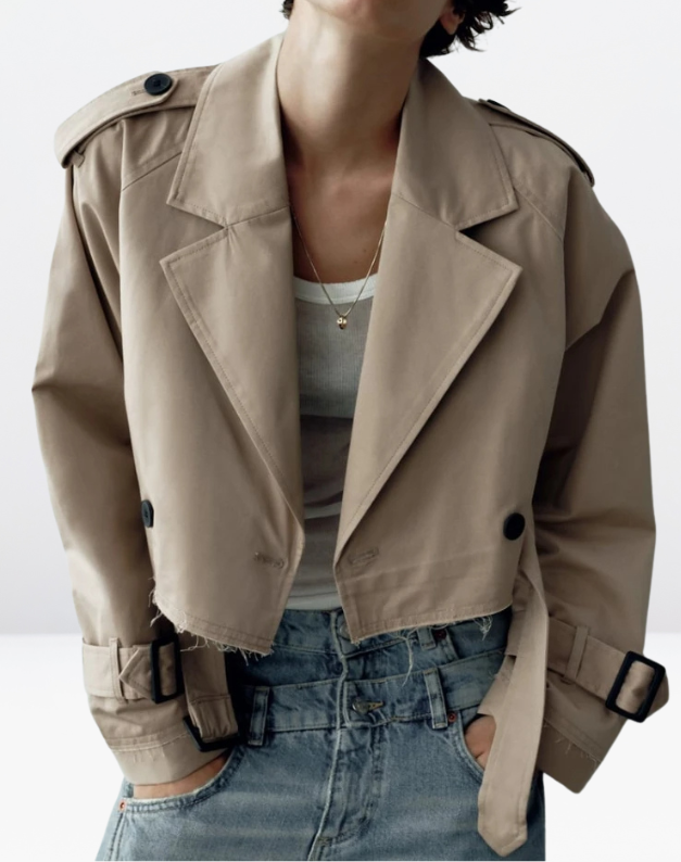 MARIE | Veste courte élégante pour une apparence chic