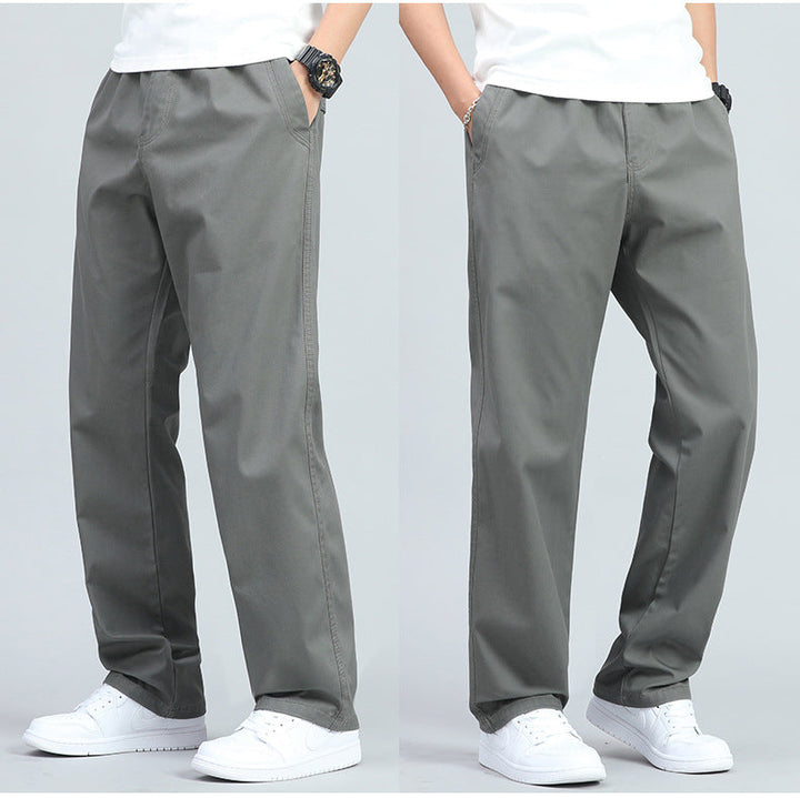 PANTALONS AMPLE HOMME EN COTON