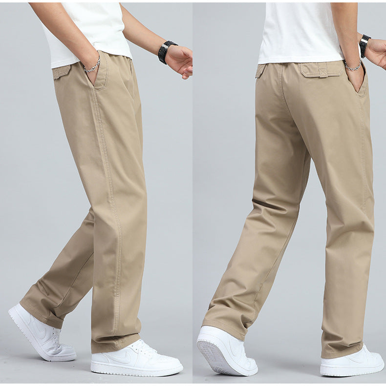 PANTALONS AMPLE HOMME EN COTON