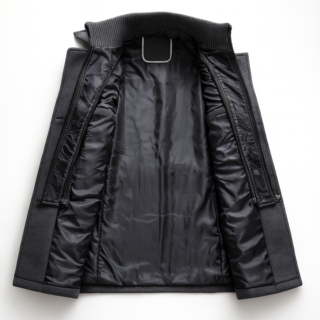 MANTEAU D'HIVER LONG POUR HOMME