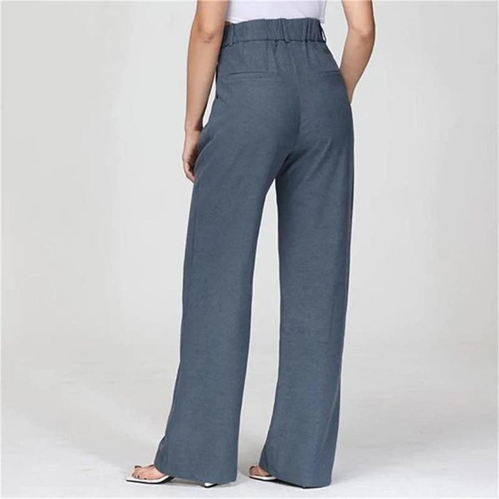 CELINA - Pantalon taille haute tendance pour un look sophistiqué