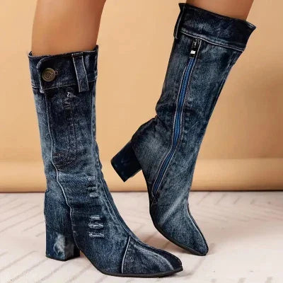 Bottes hautes élégantes pour femmes de Brielean