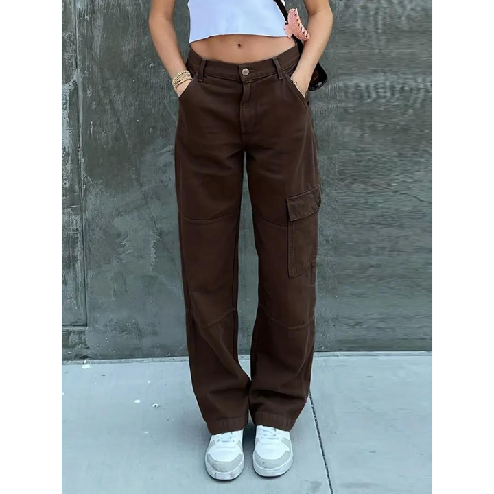 SENJA - Pantalon cargo tendance pour femmes pour un look décontracté