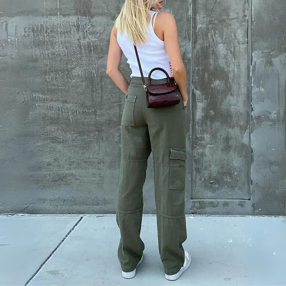 SENJA - Pantalon cargo tendance pour femmes pour un look décontracté