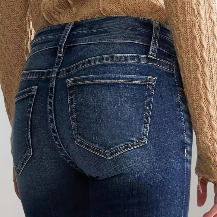 Pantalon évasé stylé avec doubles boutons - ANNEMARI