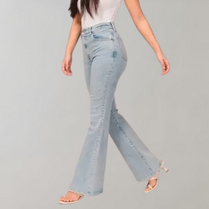 Mila - Pantalon évasé féminin pour un look tendance