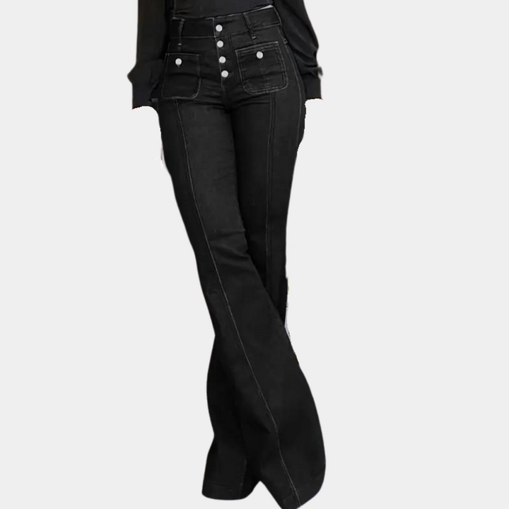Pantalon femme taille haute élégant de Campana - Parfait pour toutes les occasions !