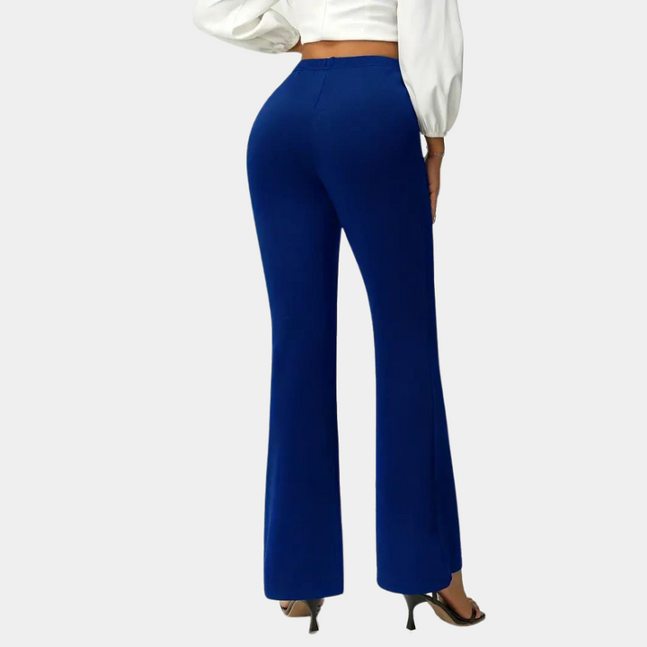 Margot - Pantalon évasé élégant et extensible pour femmes