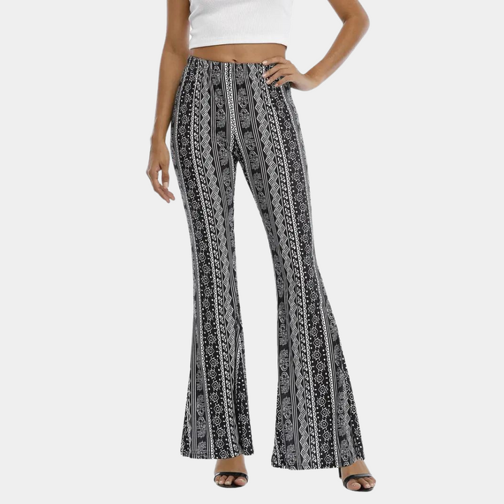 Soleil - Pantalon évasé Boho Flair féminin