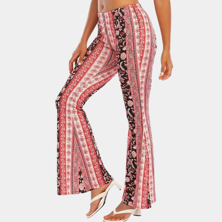 Soleil - Pantalon évasé Boho Flair féminin