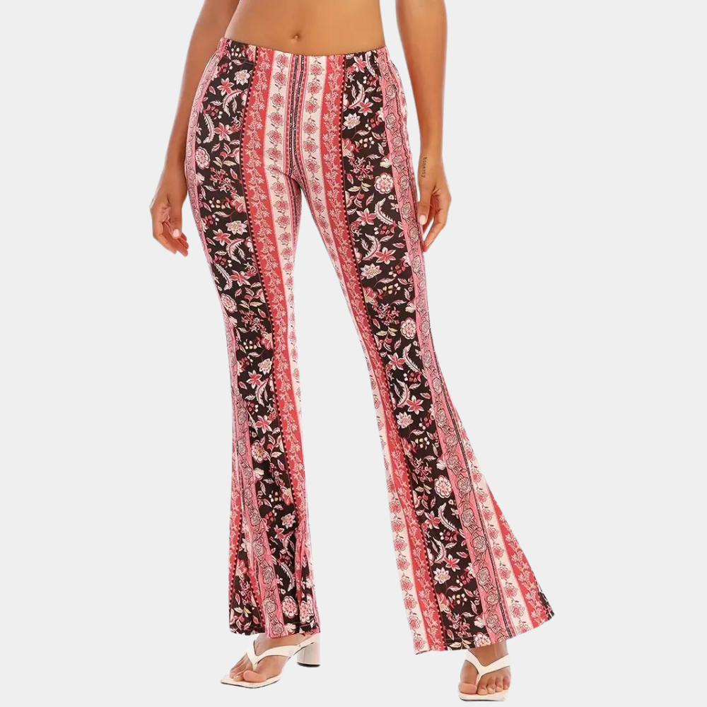 Soleil - Pantalon évasé Boho Flair féminin