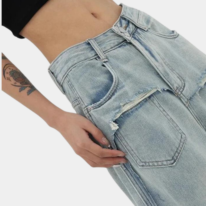 Jeans en denim élégants pour femmes