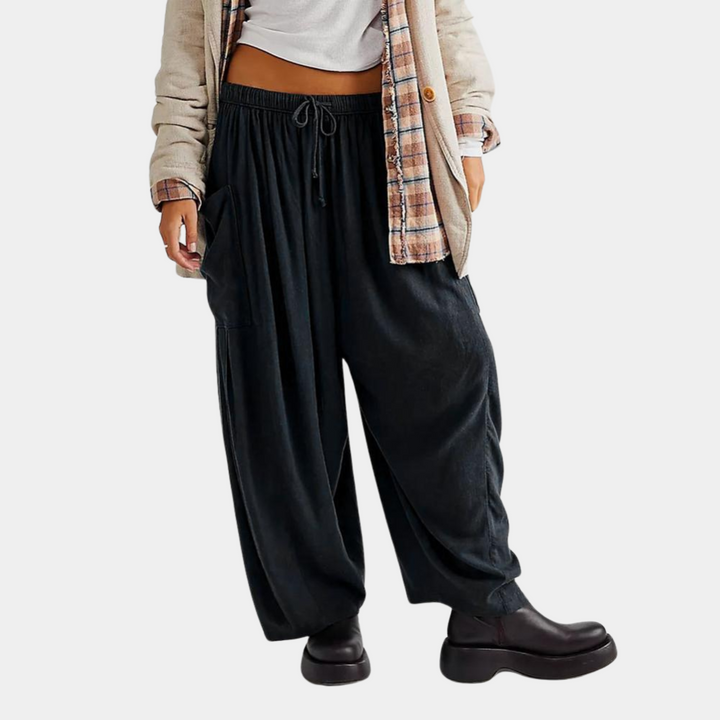 Pantalon femme luxueux et décontracté pour un maximum de confort