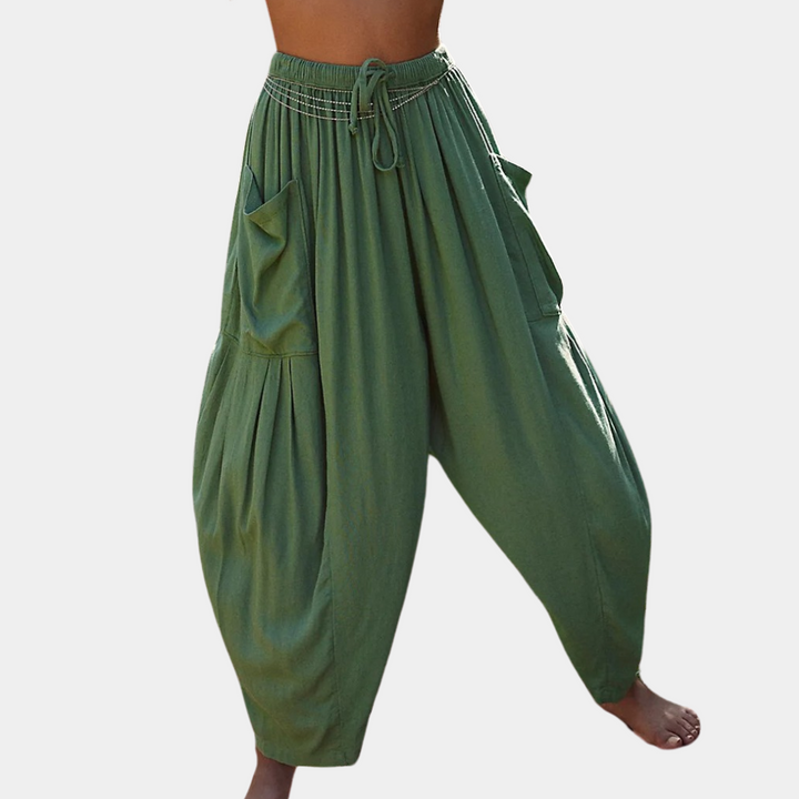 Pantalon femme luxueux et décontracté pour un maximum de confort