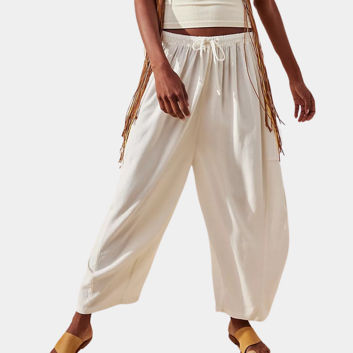 Pantalon femme luxueux et décontracté pour un maximum de confort