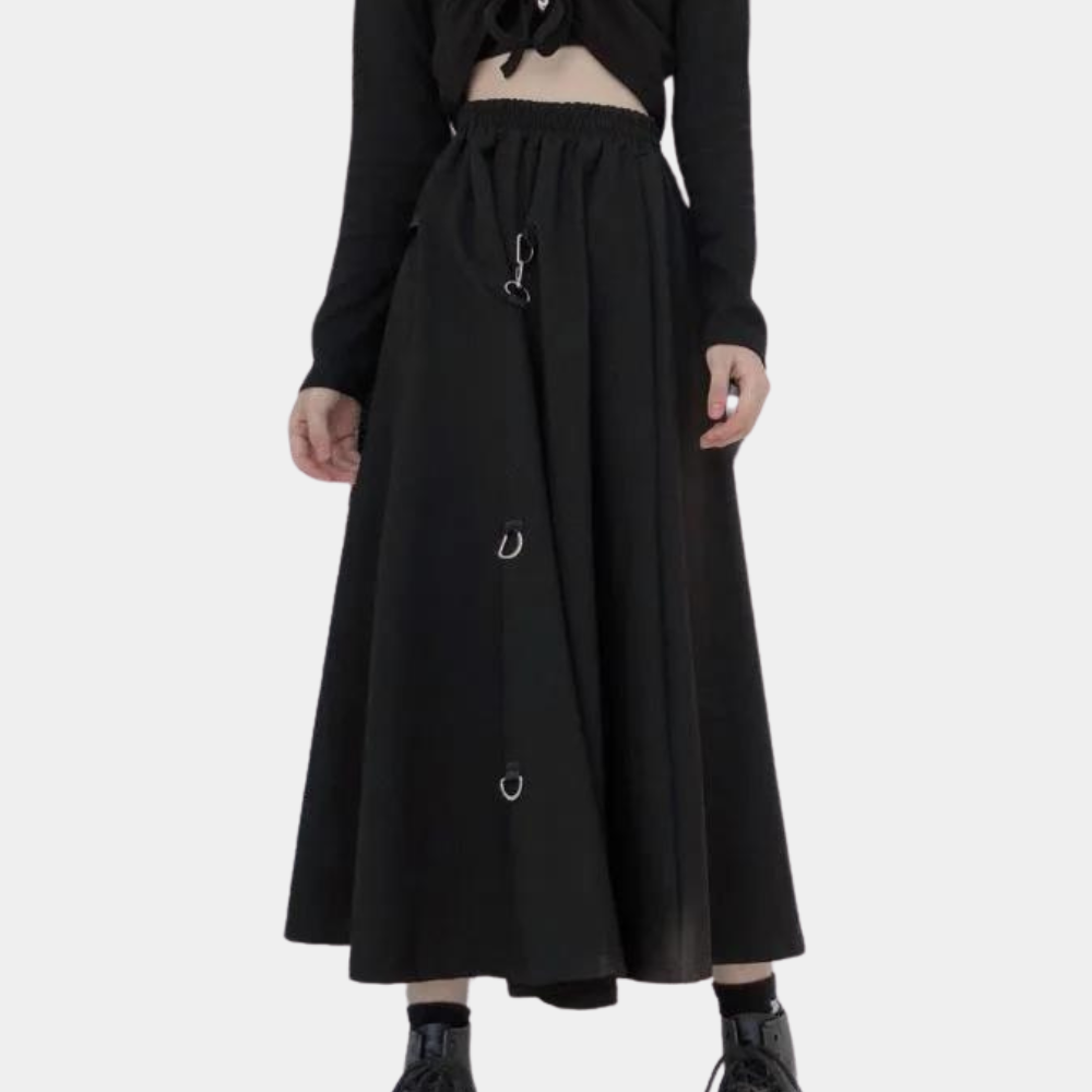 Jupe asymétrique chic pour femmes au design moderne