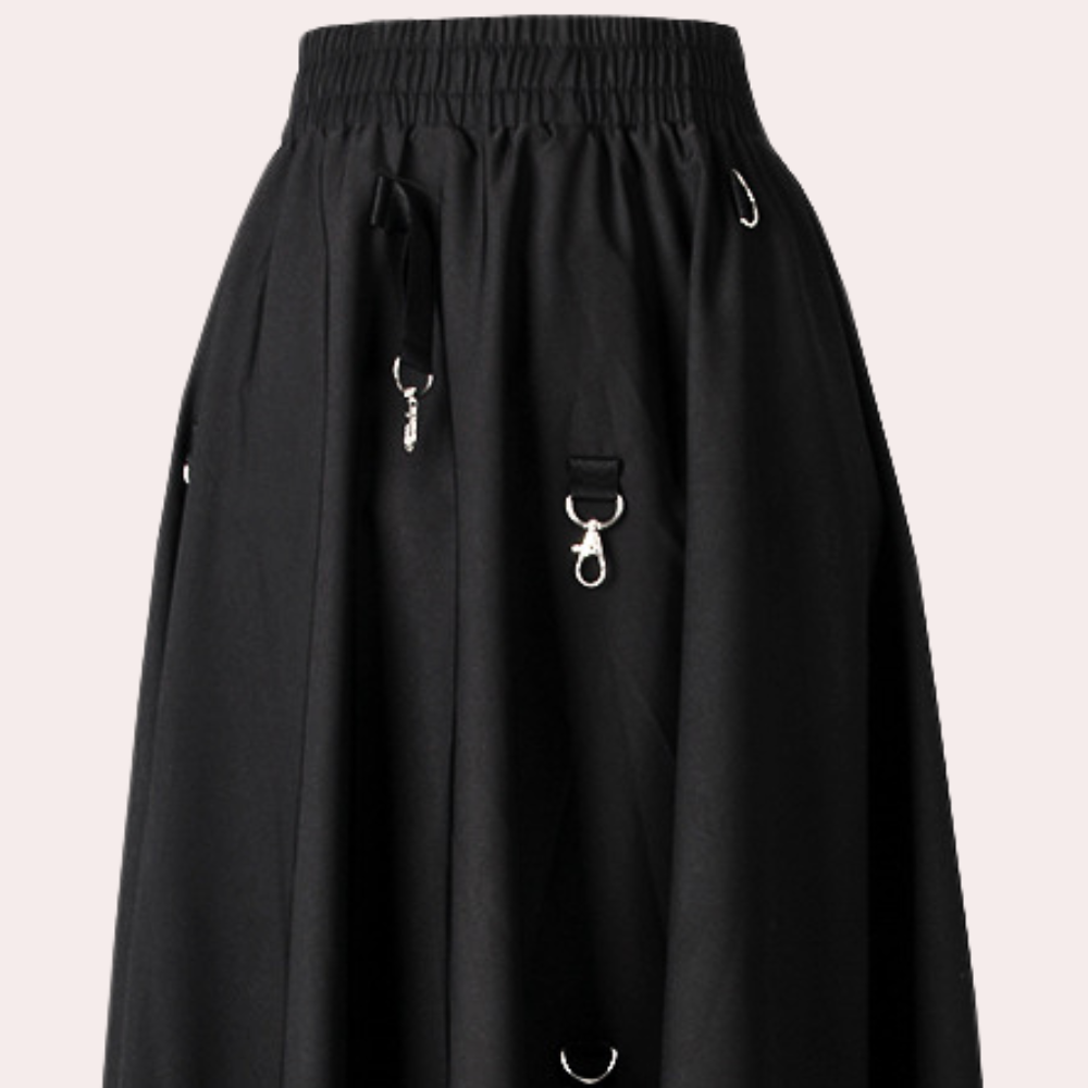 Jupe asymétrique chic pour femmes au design moderne