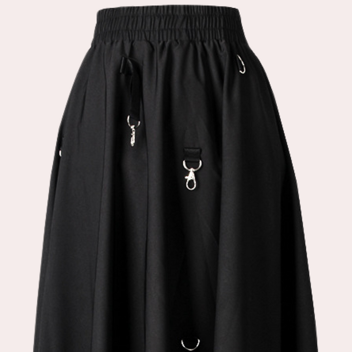 Jupe asymétrique chic pour femmes au design moderne