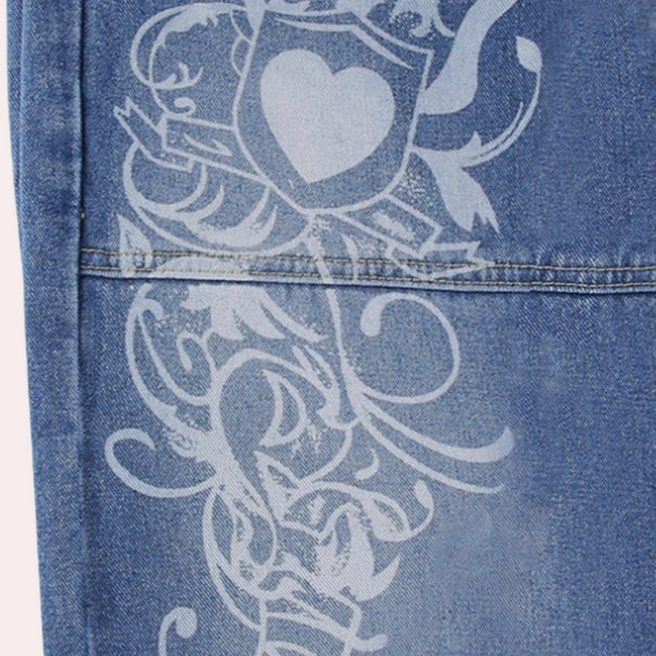 Jeans cargo tendance pour femmes - Confort et style combinés