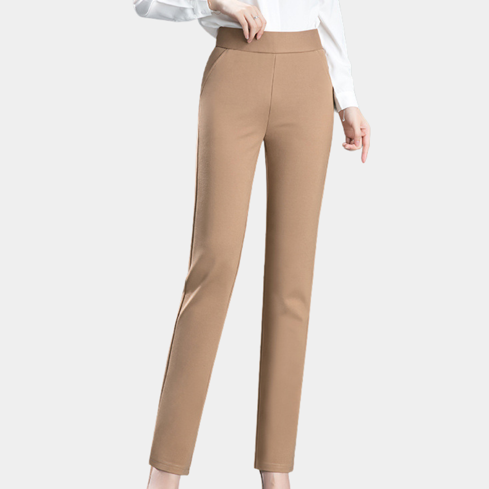Abril - Pantalon rectangulaire tendance pour femmes pour un look élégant