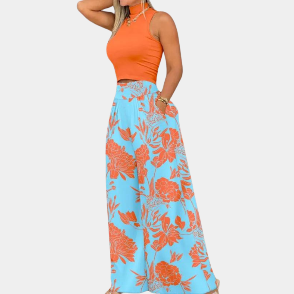 Felice - Pantalon large élégant et confortable pour femmes