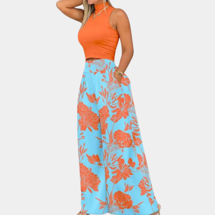 Felice - Pantalon large élégant et confortable pour femmes