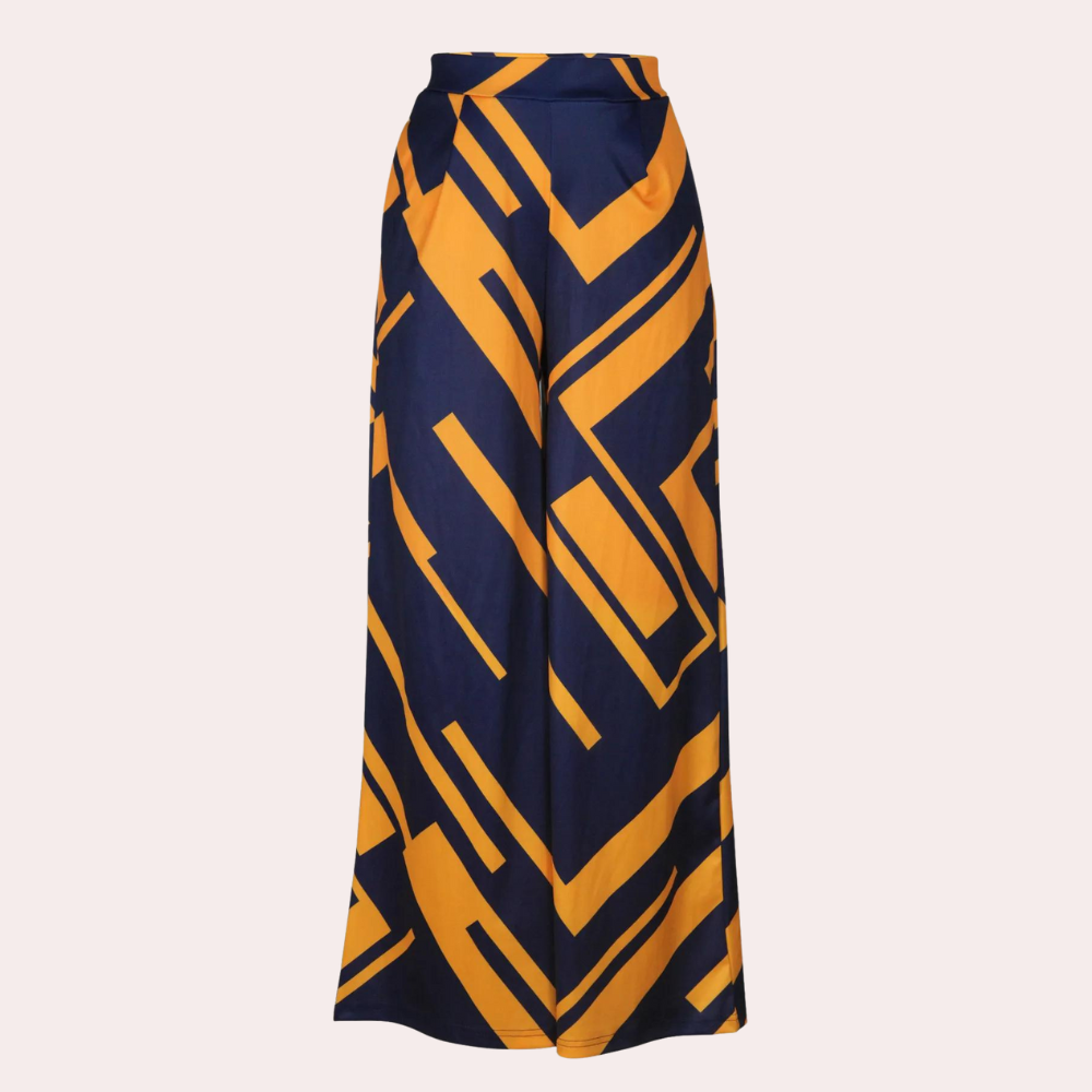 Fisseha - Pantalon élégant à taille haute pour femmes