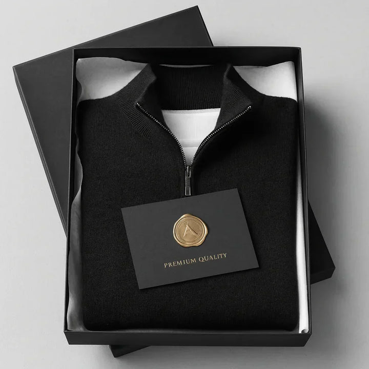 PULL ZIPPÉ POUR HOMME