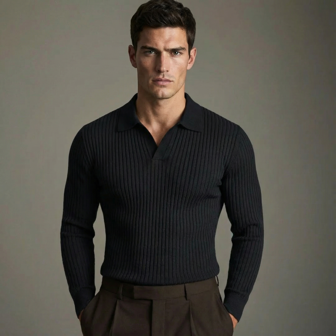 CHEMISE COL OUVERT POUR HOMME