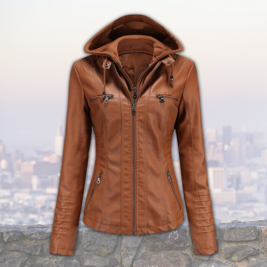 Veste en cuir Kayla | Luxury Comfort pour un confort ultime