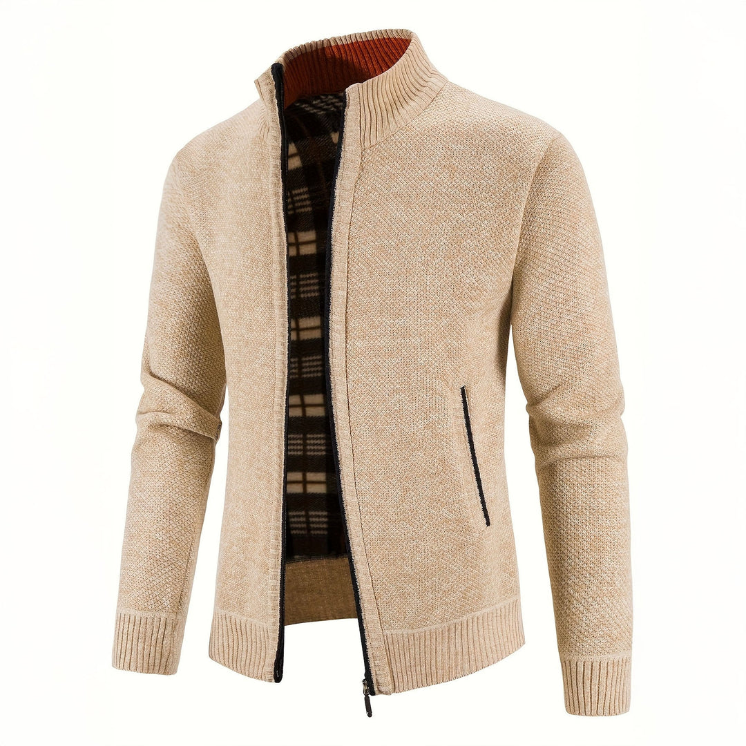 GILET HOMME LUXE AVEC FERMETURE ÉCLAIR