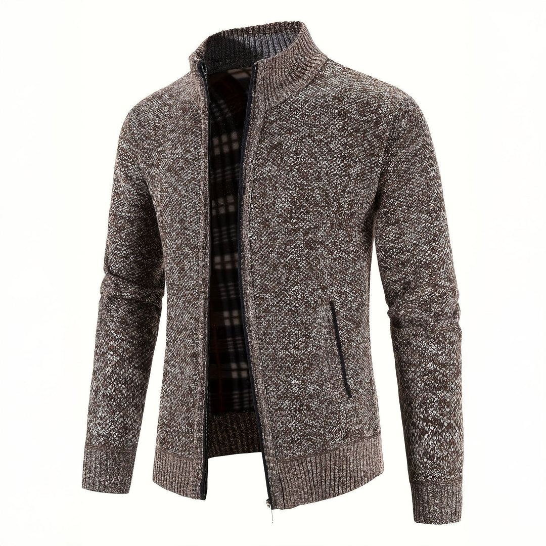 GILET HOMME LUXE AVEC FERMETURE ÉCLAIR